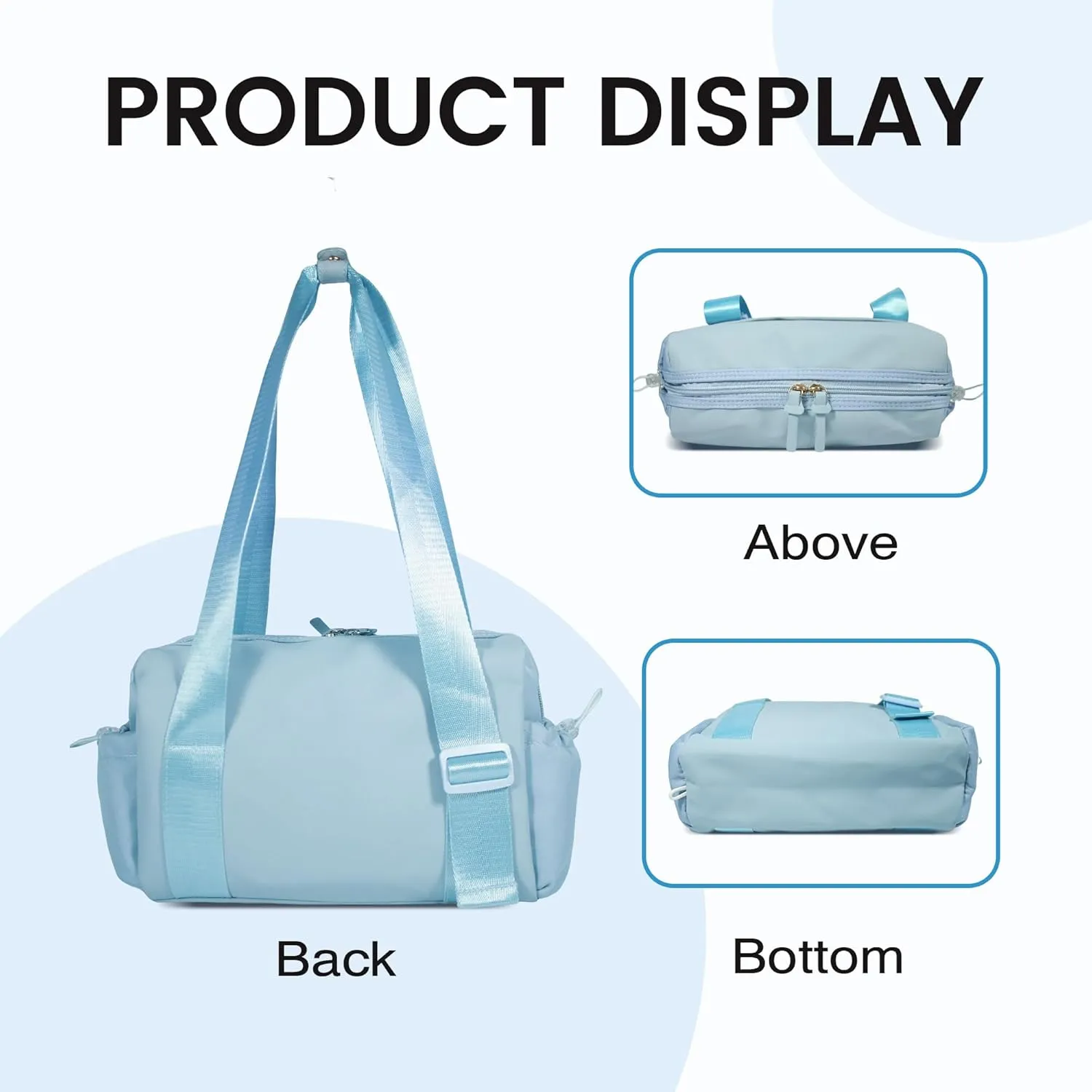 Mini Gym Bag for Women Small Gym Tote Bag with Wet Compartment Waterproof Sport Travel Duffel Bag Workout Bag 2025