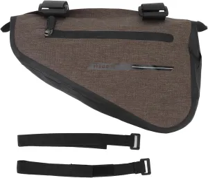 Multipurpose Waterproof TPU Bike Triangle Bag, Large Capacity Triangle Frame Bag, Slim Design for Mountain Road Bike, 0.1mm TPU Lamination, Premium Nylon Material