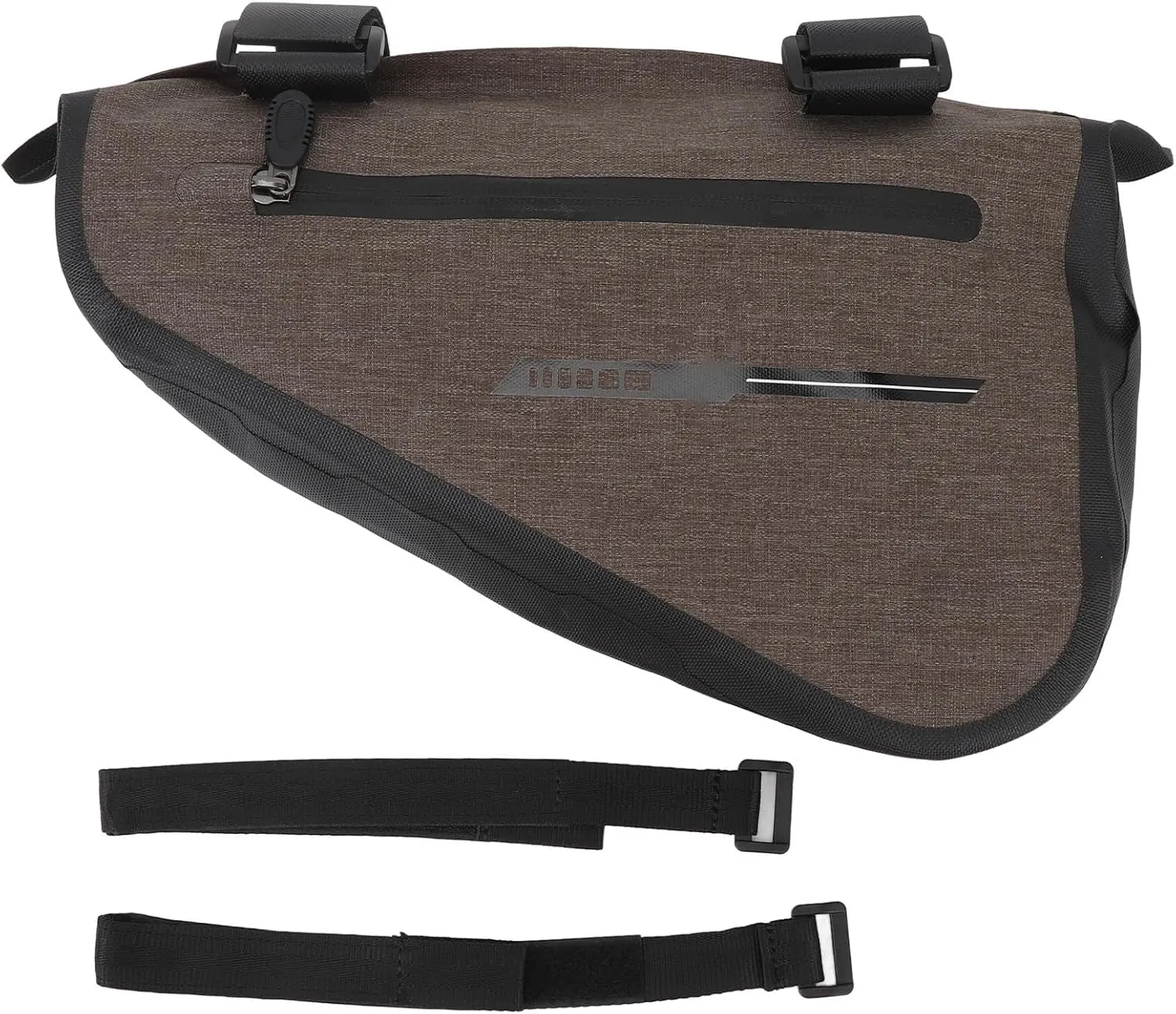 Multipurpose Waterproof TPU Bike Triangle Bag, Large Capacity Triangle Frame Bag, Slim Design for Mountain Road Bike, 0.1mm TPU Lamination, Premium Nylon Material