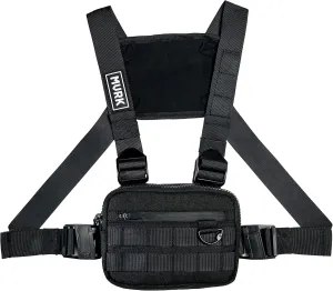 MVRK Water Resistant Chest Bag - Lightweight Tactical Chest Bag For Outdoor Training, Running Chest Pack For Men With Extra Storage