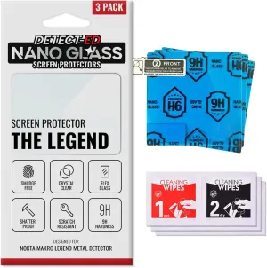 Nano Glass Screen Protector for the Nokta Legend Metal Detector