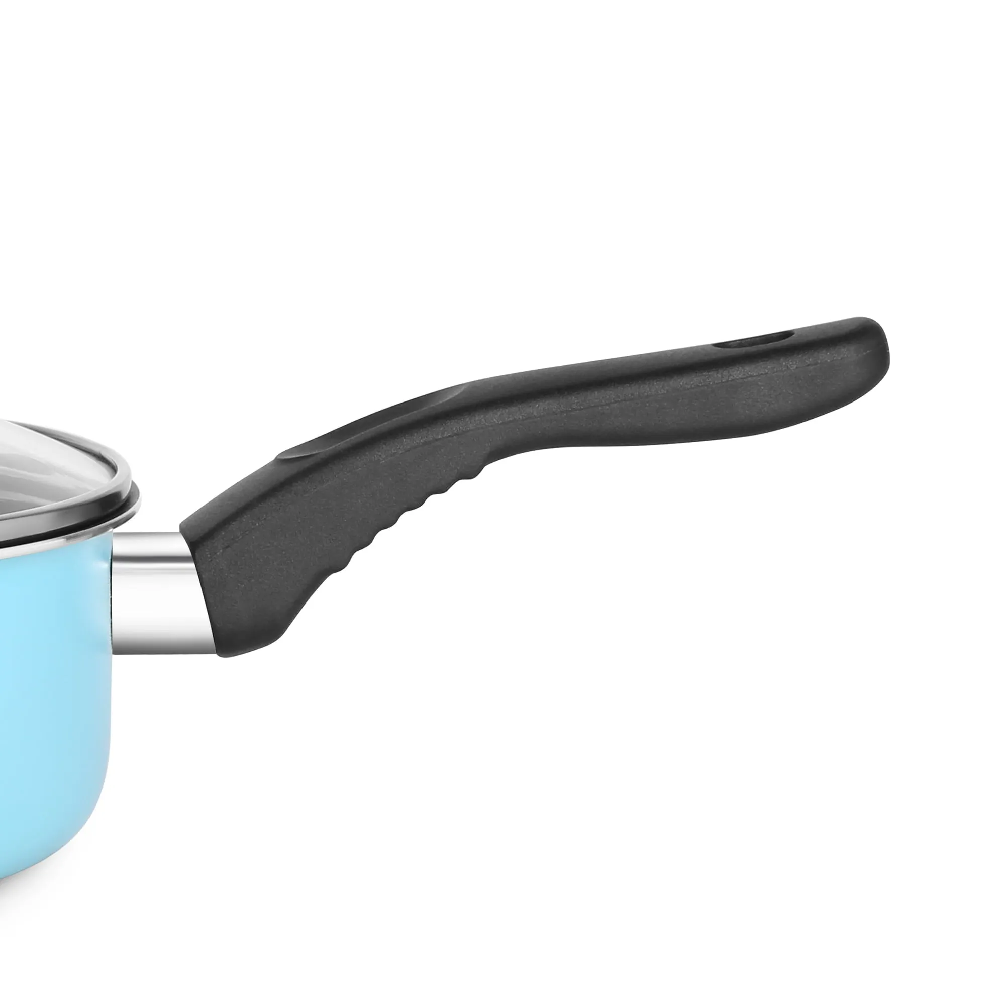 New 7 Piece Cookware Set Nonstick Coated Kitchen Pots And Pans Home Aqua Cooking