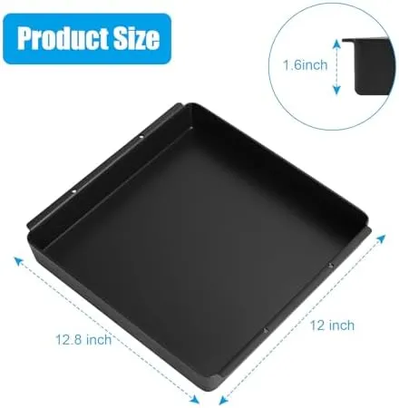 Non-Stick Griddle Plate for Ninja XSKOCTPN Woodfire OO100 Series,12” x 12” Cooking Baking Pan for Ninja Woodfire Outdoor Pizza Oven Grill Accessories, Pre-Seasoned