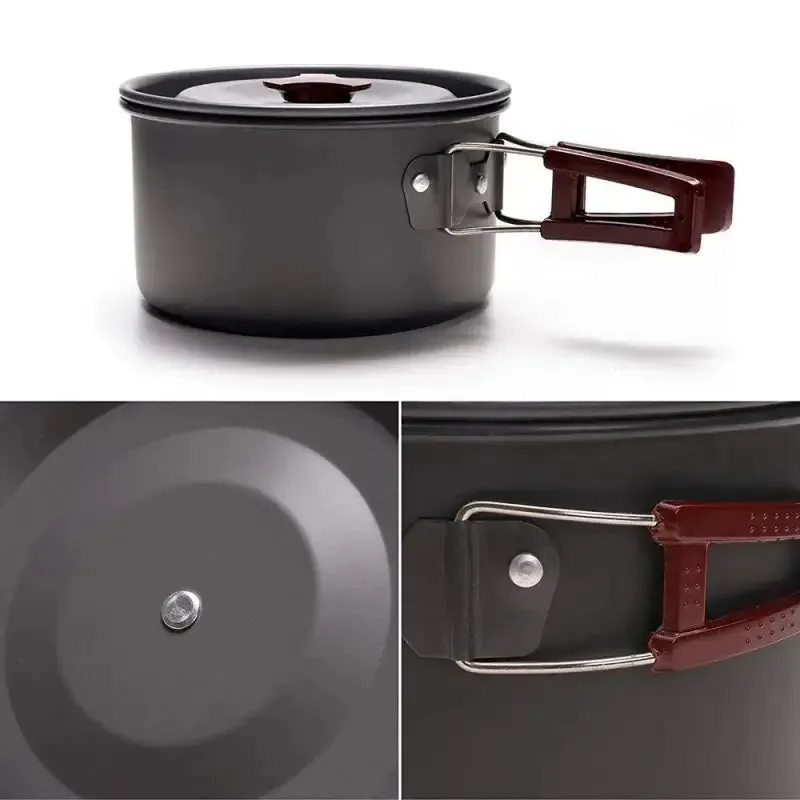 Non-Stick Lightweight Camping Cookware Kit