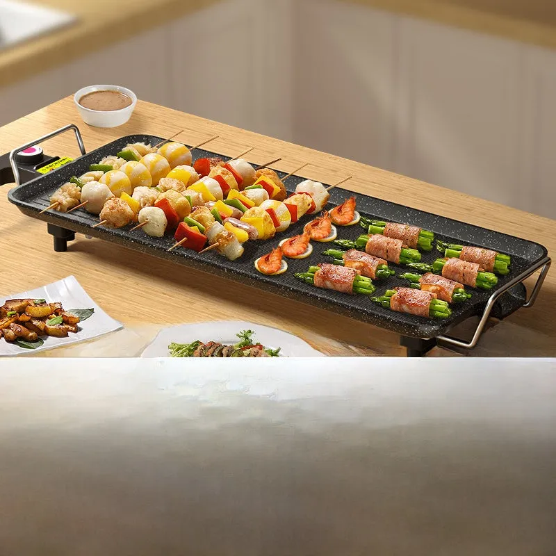 Non-Stick Teppanyaki Electric Baking Pan - Korean Style