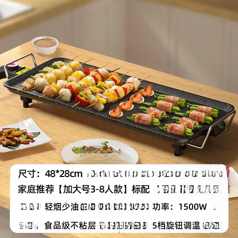Non-Stick Teppanyaki Electric Baking Pan - Korean Style
