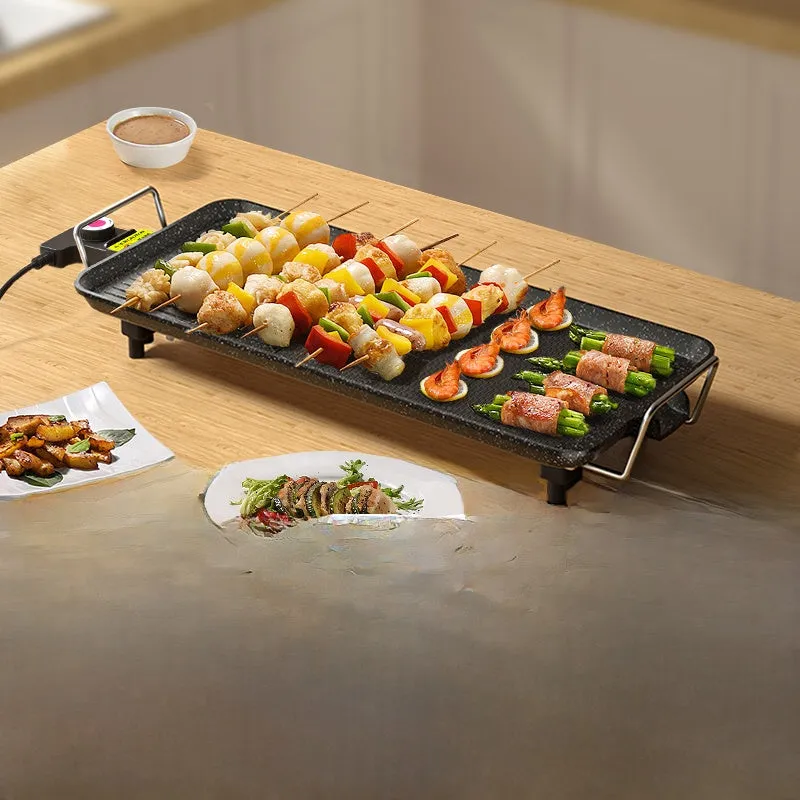 Non-Stick Teppanyaki Electric Baking Pan - Korean Style