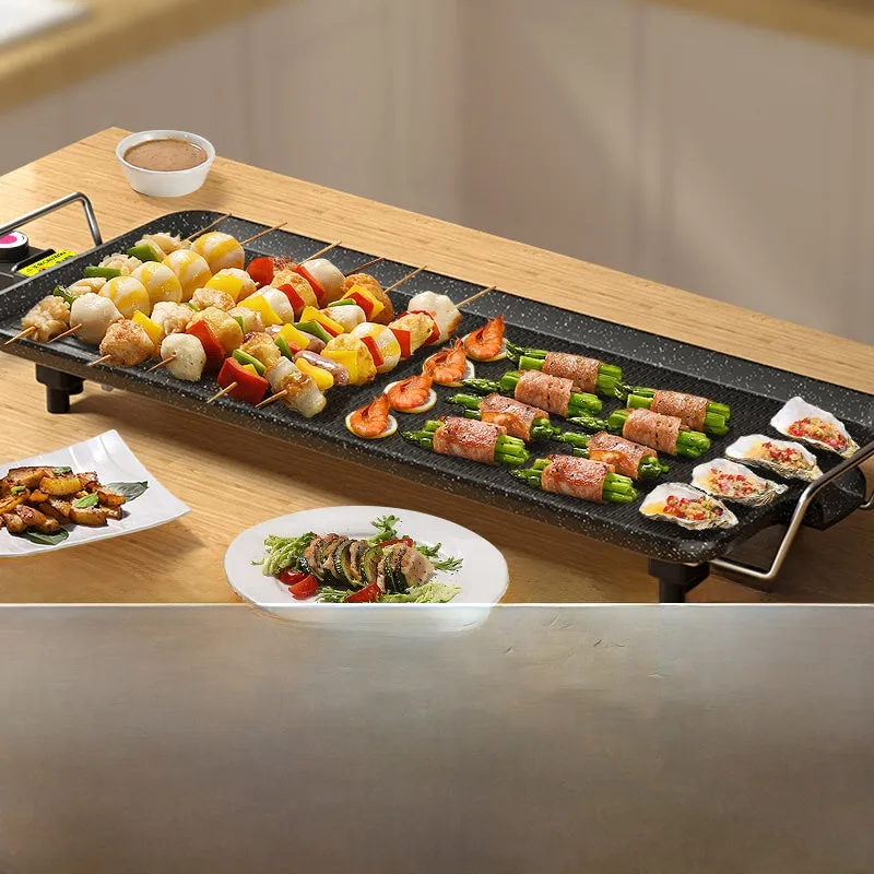 Non-Stick Teppanyaki Electric Baking Pan - Korean Style