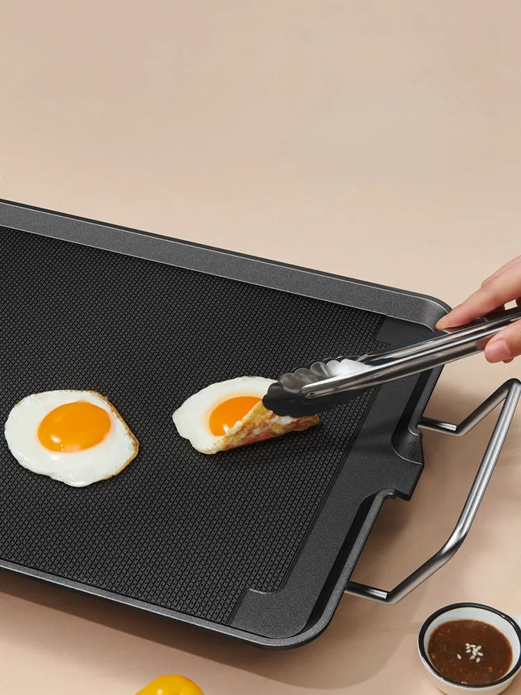 Non-Stick Teppanyaki Electric Baking Pan - Korean Style