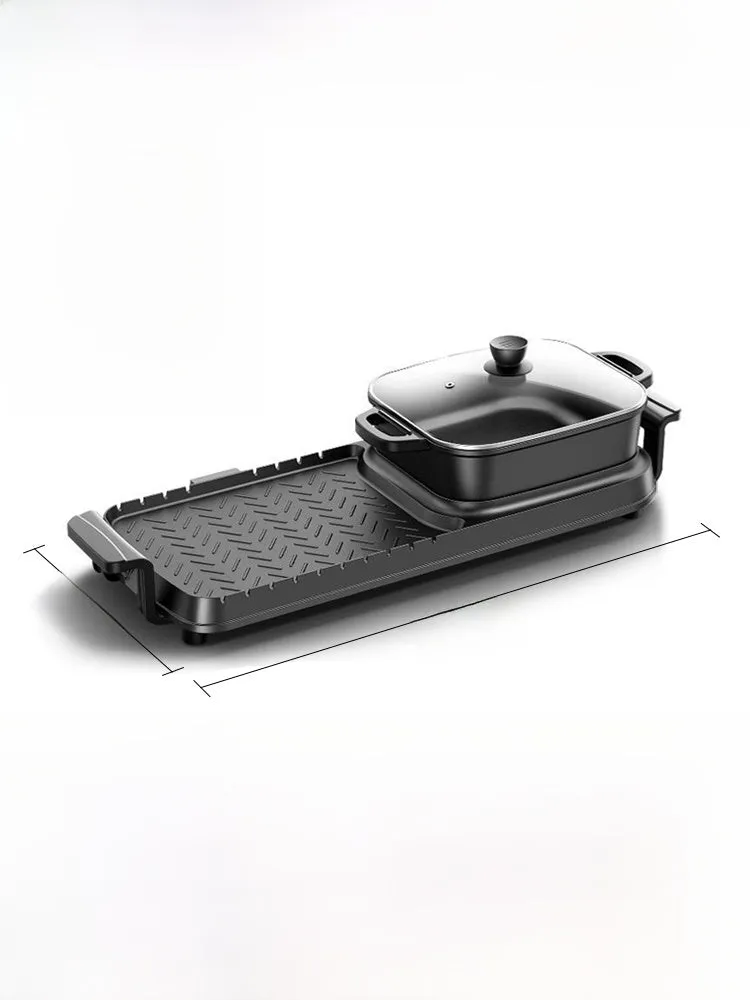 Non-Stick Teppanyaki Electric Baking Pan - Korean Style