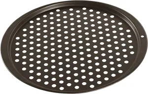 Nordic Ware Pizza Pan, 12-Inch, black