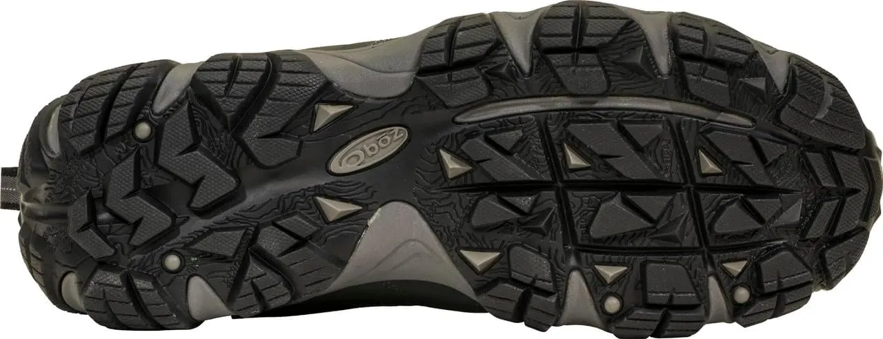 Oboz Men's Firebrand II Low B-Dry, Gray, 14 Wide