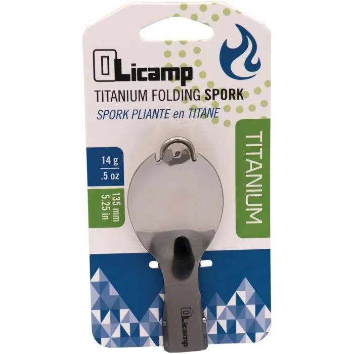 Olicamp Folding Titanium Spork