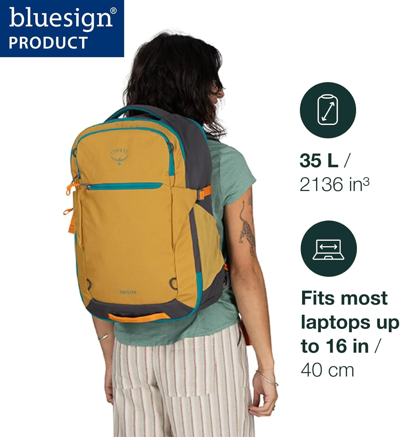 Osprey Daylite 35L Travel Pack, Black