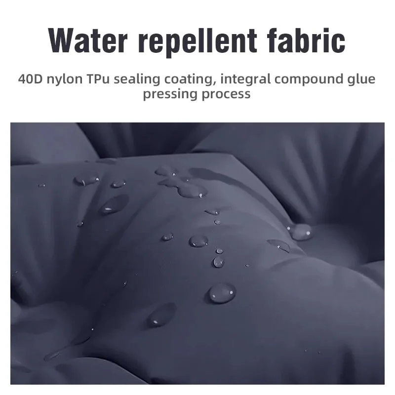 Outdoor Camping Double Inflatable Mattress Extra Wide Sleeping Pad