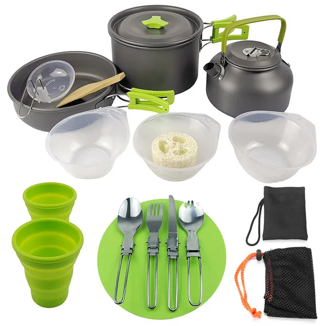 Outdoor Camping Hiking Cookware Tableware Cookware