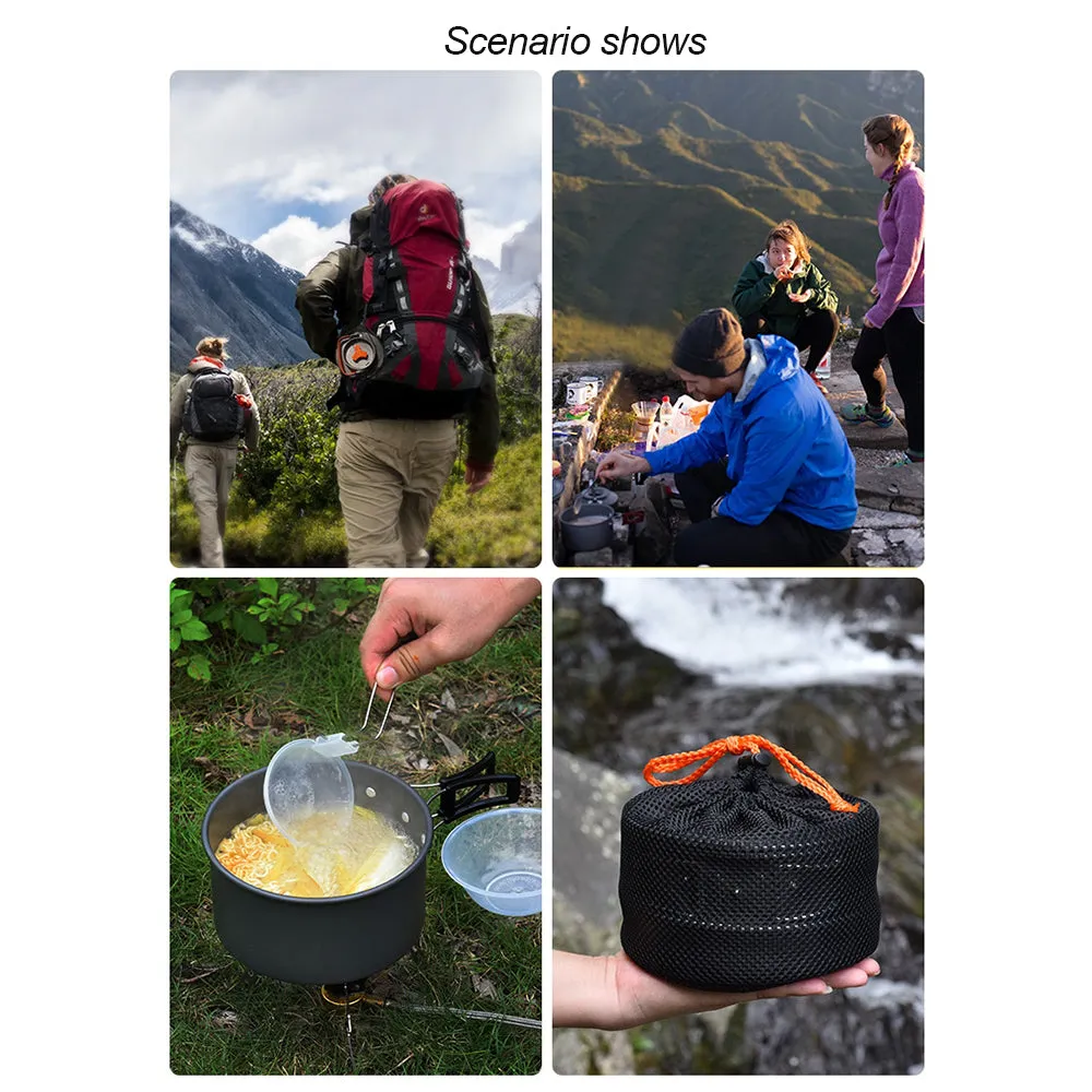 Outdoor Camping Hiking Cookware Tableware Cookware