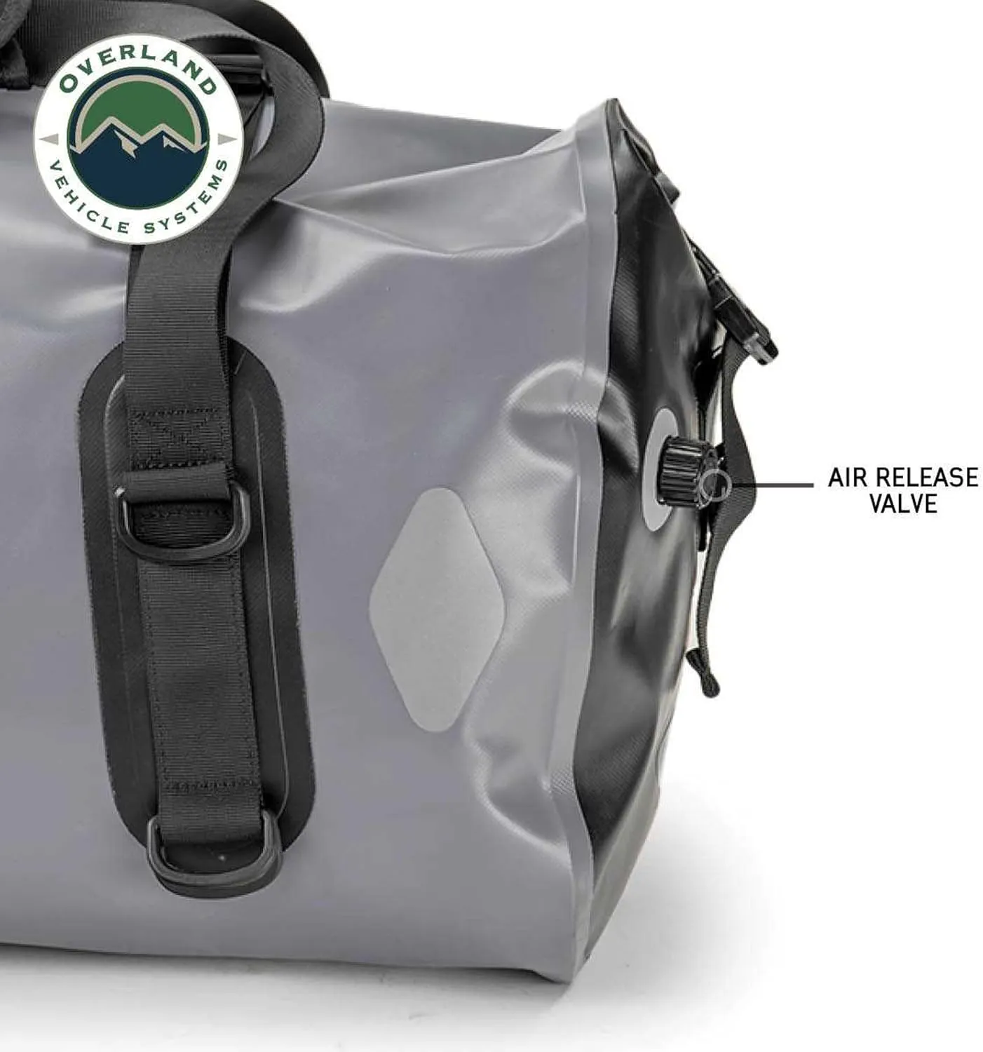 Overland Vehicle Systems Portable Dry Storage Bags (42 Quart Capacity) - Premium 1000D Construction - IPX6 Rated Waterproof Dry Bag - Heavy Duty Buckles with Robust Nylon Straps