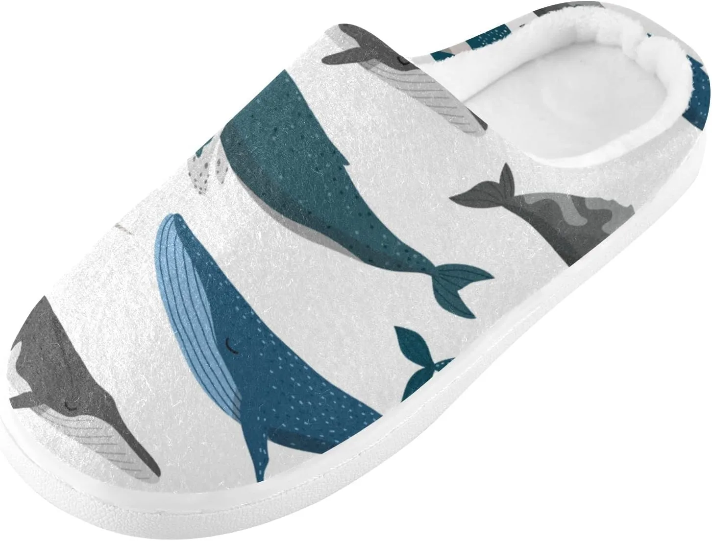Oyihfvs Unisex Memory Foam Warm Slippers Comfort Soft Casual Shoes for Indoor Outdoor S-XXXL
