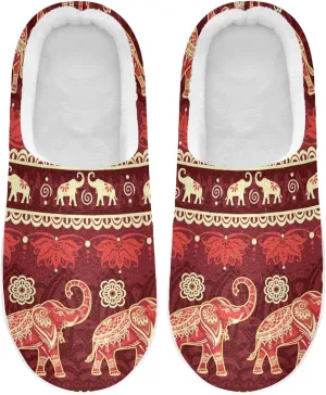 Oyihfvs Unisex Memory Foam Warm Slippers Comfort Soft Casual Shoes for Indoor Outdoor S-XXXL