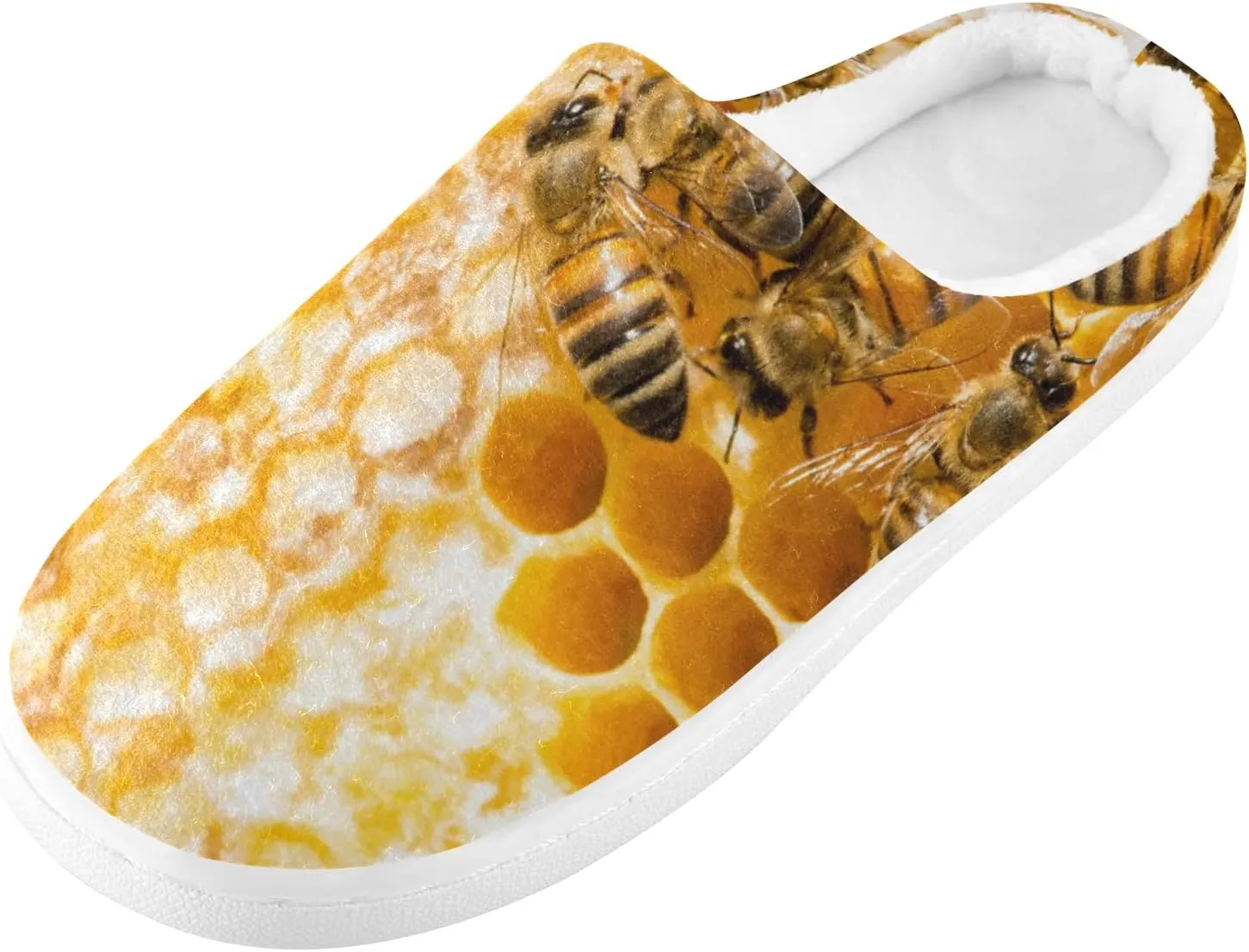 Oyihfvs Unisex Memory Foam Warm Slippers Comfort Soft Casual Shoes for Indoor Outdoor S-XXXL