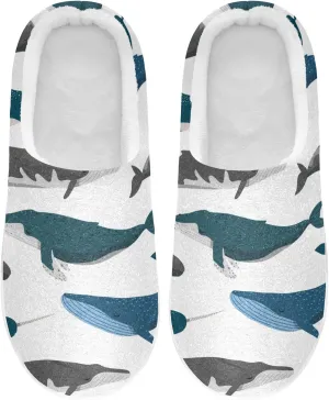 Oyihfvs Unisex Memory Foam Warm Slippers Comfort Soft Casual Shoes for Indoor Outdoor S-XXXL