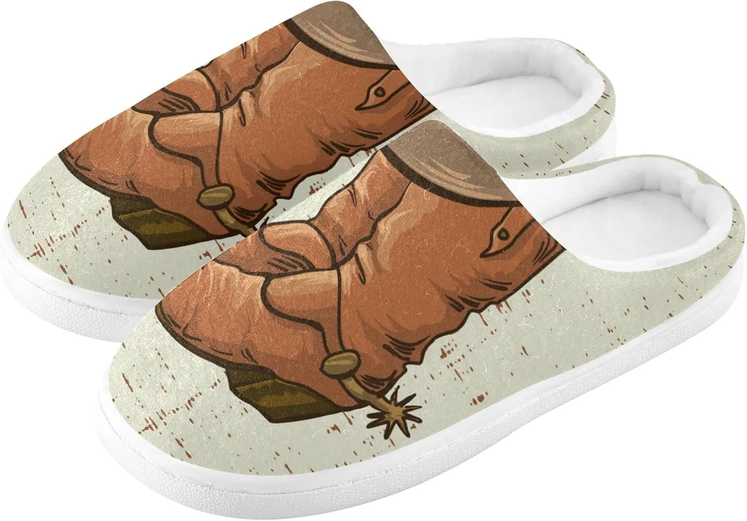 Oyihfvs Unisex Memory Foam Warm Slippers Comfort Soft Casual Shoes for Indoor Outdoor S-XXXL