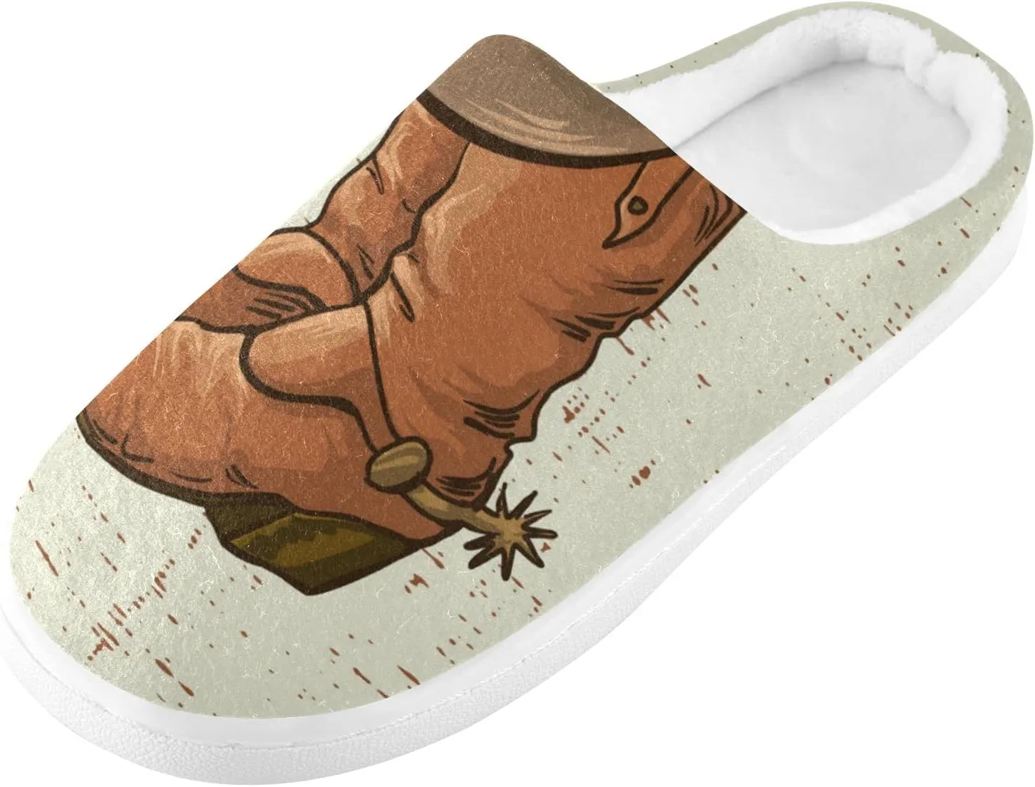 Oyihfvs Unisex Memory Foam Warm Slippers Comfort Soft Casual Shoes for Indoor Outdoor S-XXXL
