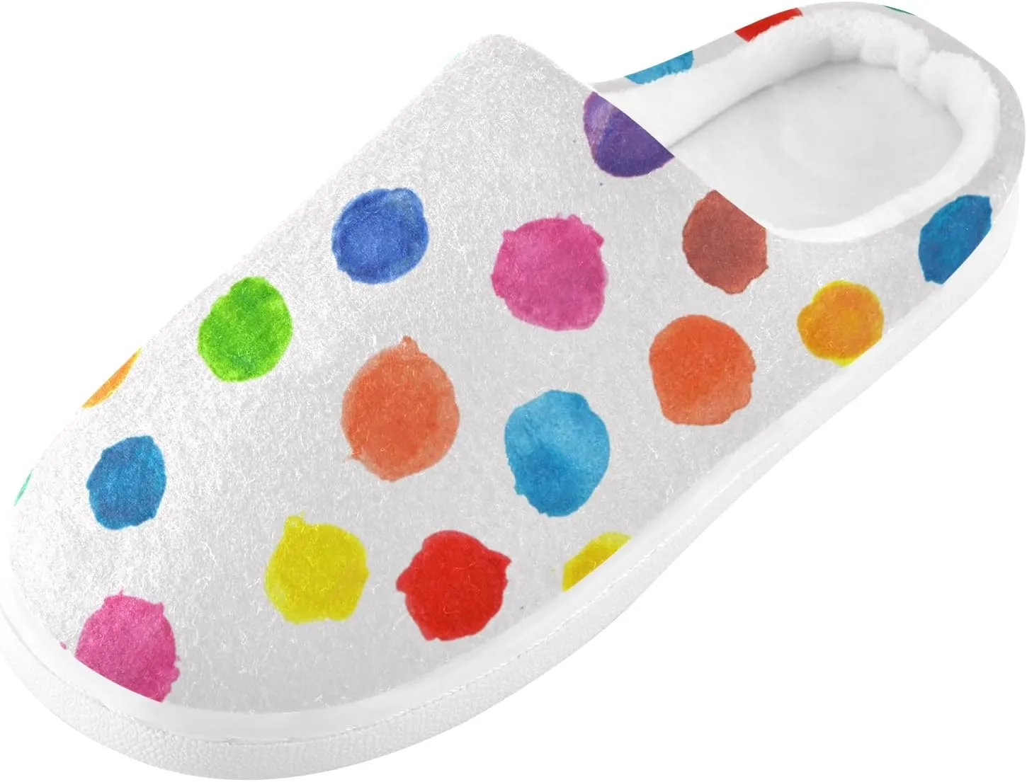 Oyihfvs Unisex Memory Foam Warm Slippers Comfort Soft Casual Shoes for Indoor Outdoor S-XXXL