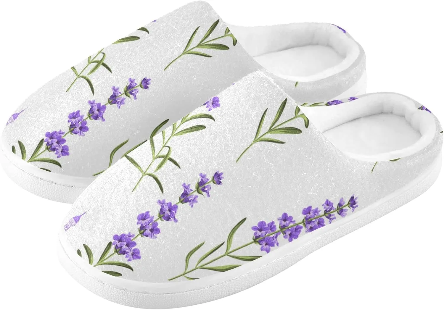 Oyihfvs Unisex Memory Foam Warm Slippers Comfort Soft Casual Shoes for Indoor Outdoor S-XXXL