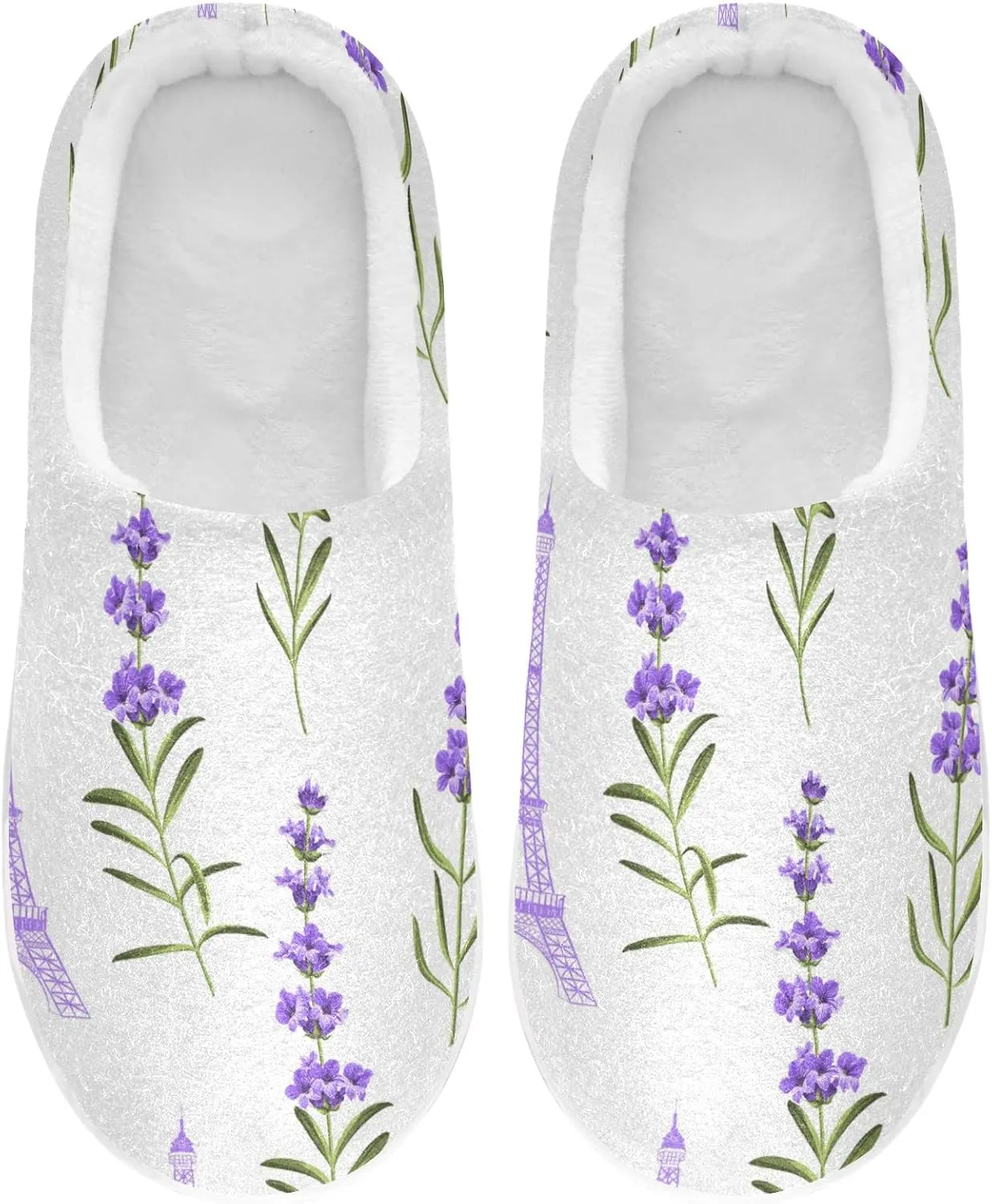 Oyihfvs Unisex Memory Foam Warm Slippers Comfort Soft Casual Shoes for Indoor Outdoor S-XXXL