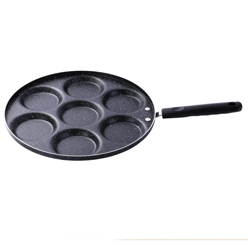 Pan Pan Pancake Frying Egg 4-Cups Pancake Suitable Pan Custom design Cookware Gas Stove Egg Nonstick For Global reach Pans