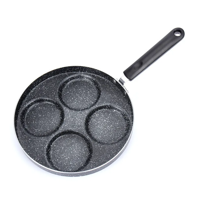 Pan Pan Pancake Frying Egg 4-Cups Pancake Suitable Pan Custom design Cookware Gas Stove Egg Nonstick For Global reach Pans