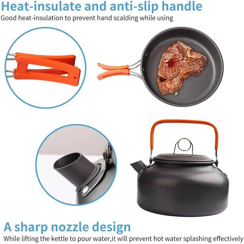 People for 2-3 Lightweight Loved by customers Secure transactions Set Camping Cookware