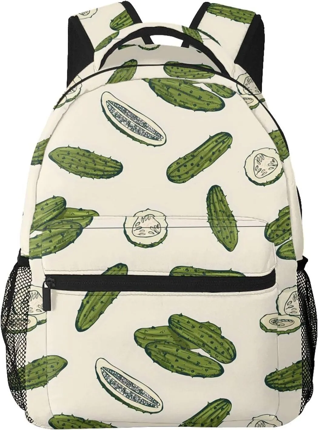 Pickle Cucumber Backpack Laptop Backpack Sports Travel Shoulder bag Light casual backpack