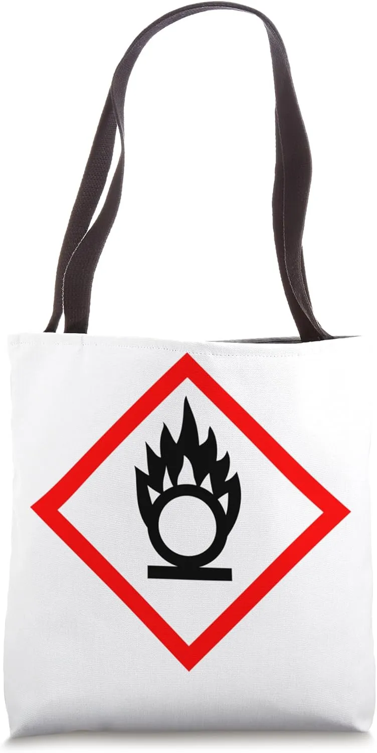 Pictogram For Hazardous Materials Tote Bag