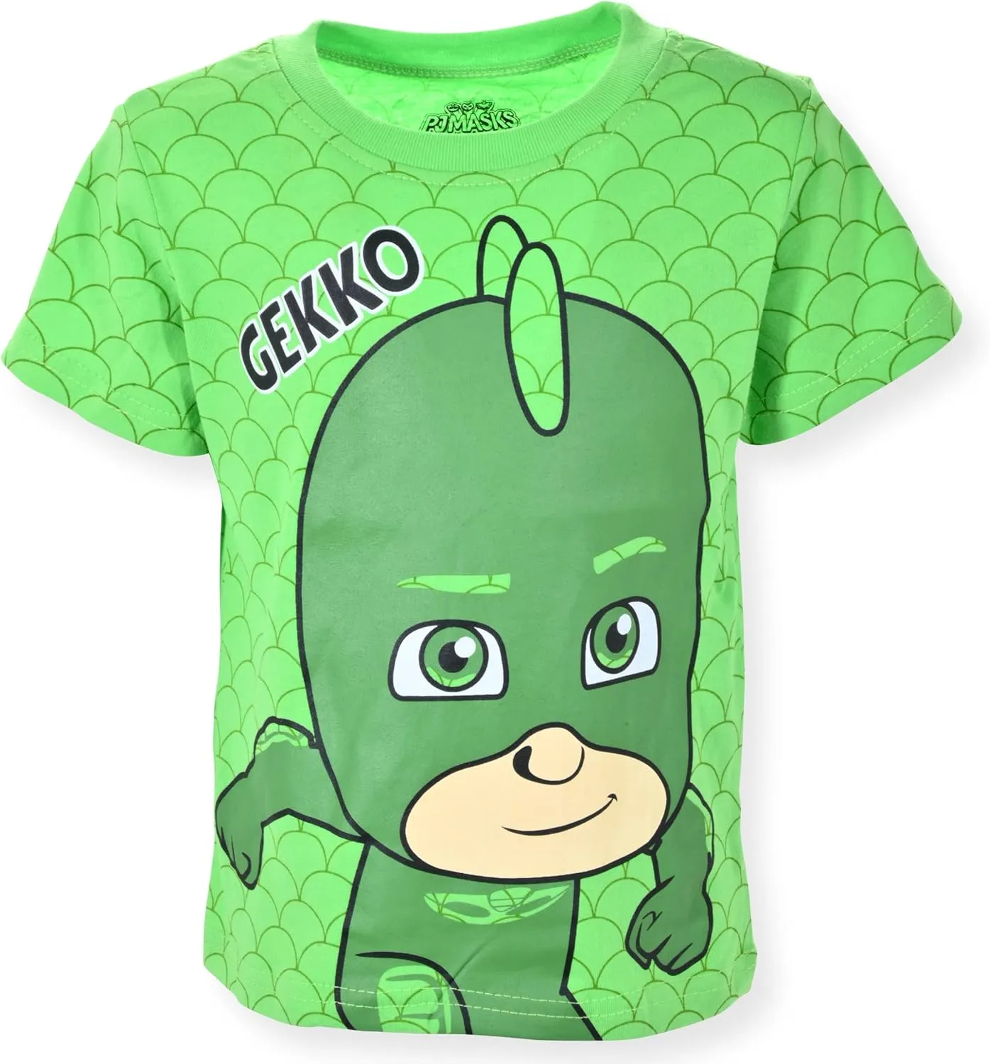 PJ Masks Disney Catboy, Owlette and Gekko Boys’ 4 Pack T-Shirts for Toddler and Little Kids– Blue/Red/Green/Grey