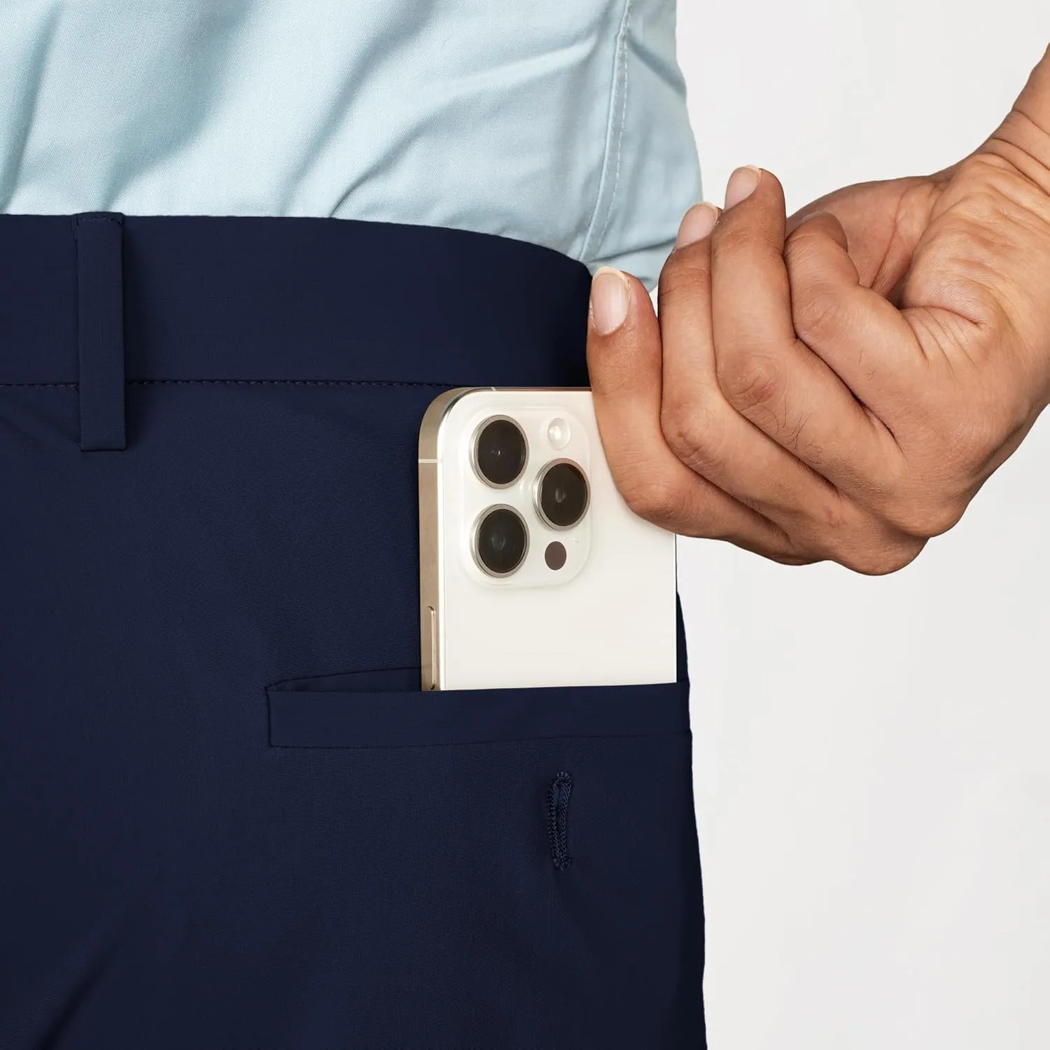 PJ PAUL JONES Mens Stretch Golf Pants Quick Dry Lightweight Casual Pants with Pockets