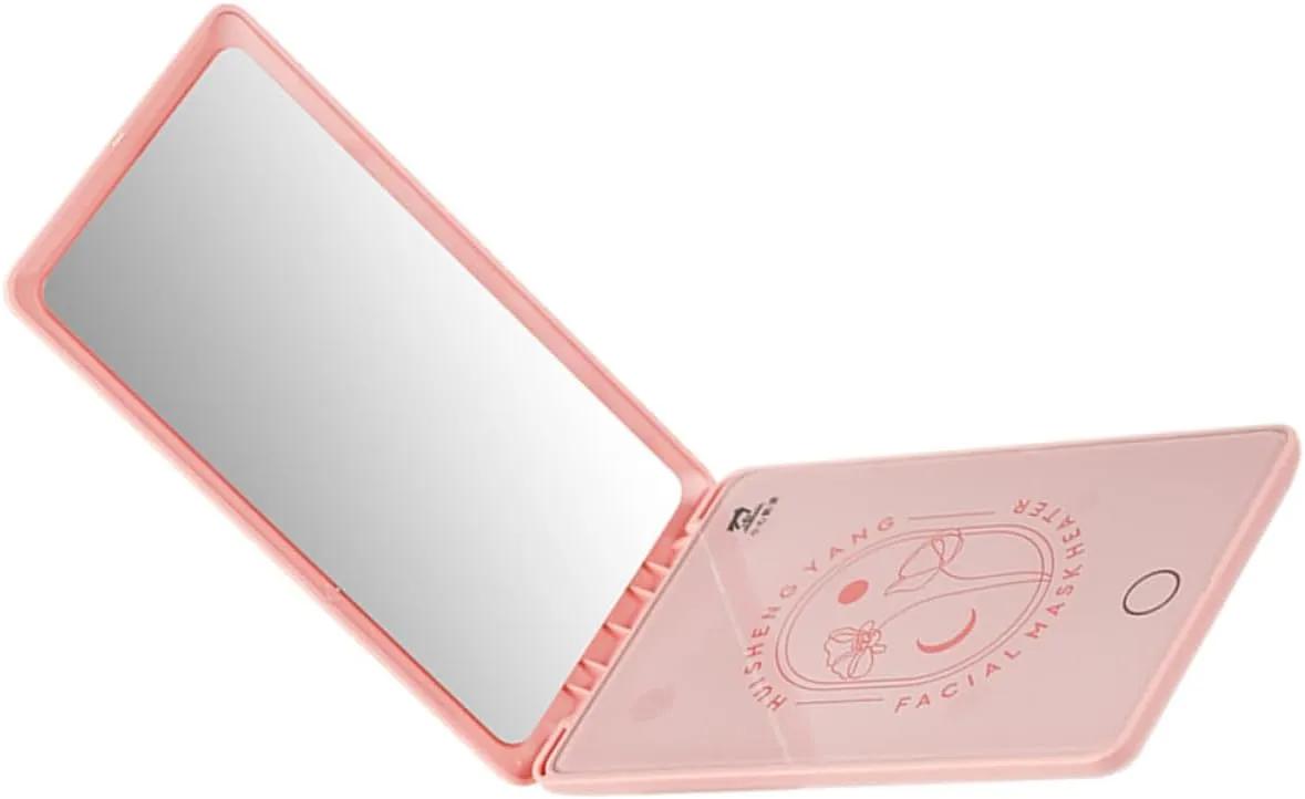 Portable Facial Mask Heater Sheet Mask Warmer Skin Care Machine Makeup Mirror for Women