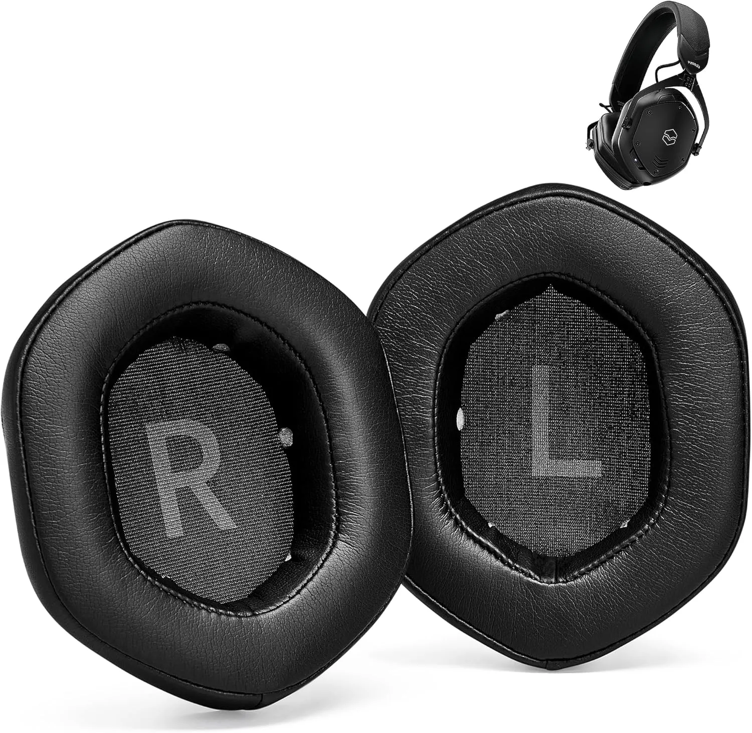 Premium Replacement Crossfade Wireless Ear Pads Cushions Compatible with V-Moda Crossfade 3 Wireless Crossfade M-100 Master Crossfade 2 Wireless Crossfade Wireless Crossfade M-100 Crossfade LP2 / LP