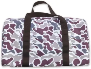 Printed Lightweight Sport Duffle Bag (camo)