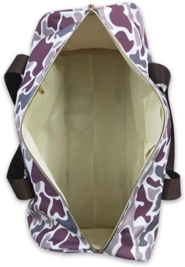 Printed Lightweight Sport Duffle Bag (camo)