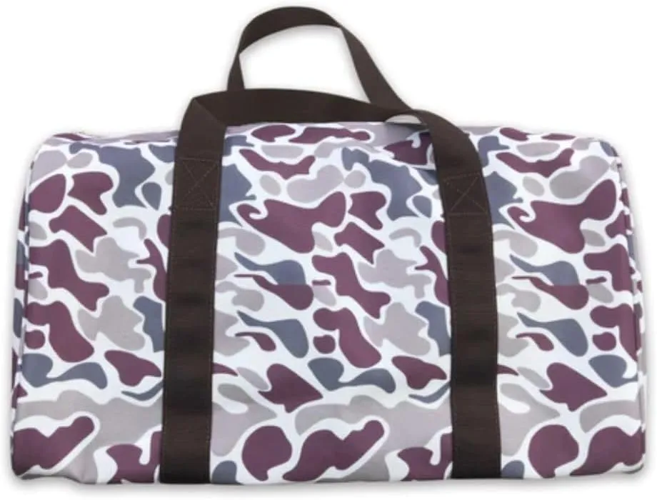 Printed Lightweight Sport Duffle Bag (camo)