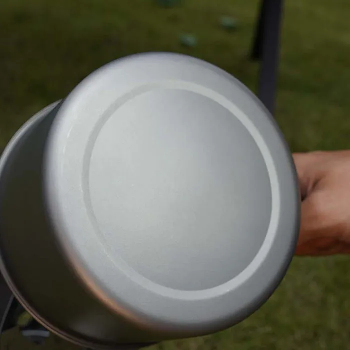 Pure Titanium Frying Pan Outdoor Portable Cooking Pot Foldable