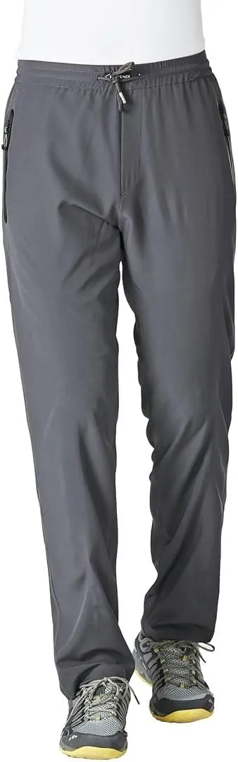 Rdruko Men's Casual Pants Lightweight Quick Dry Hiking Running Workout Outdoor Sports Sweat Pants