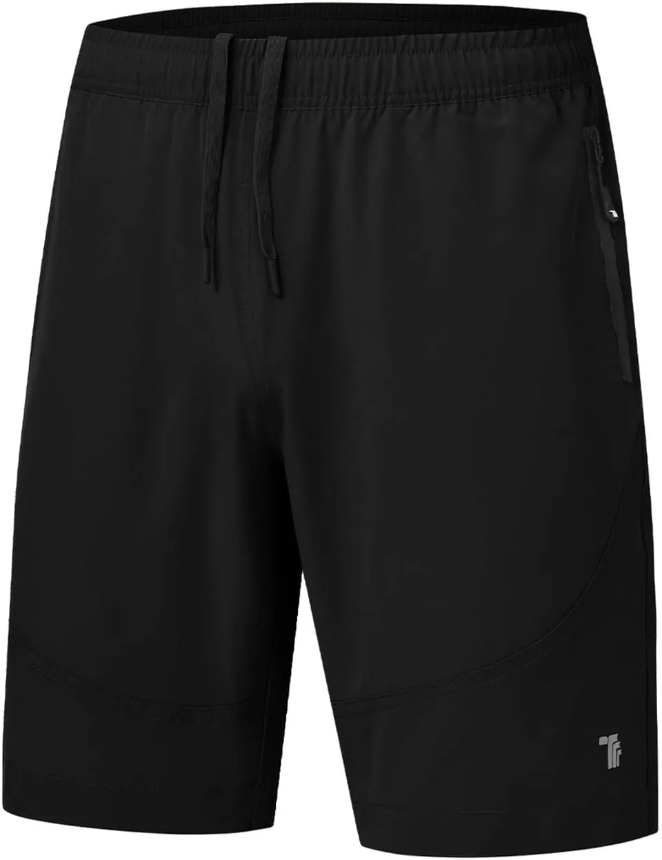 Rdruko Men's Hiking Shorts with Zipper Pockets 7'' Lightweight Quick Dry Workout Shorts Running Athletic Shorts