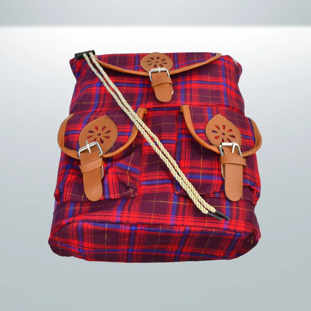 Red Backpack Bag