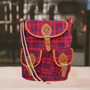 Red Backpack Bag