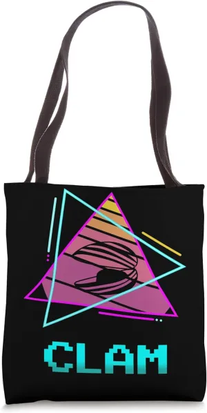 Retro Clam Clams Tote Bag