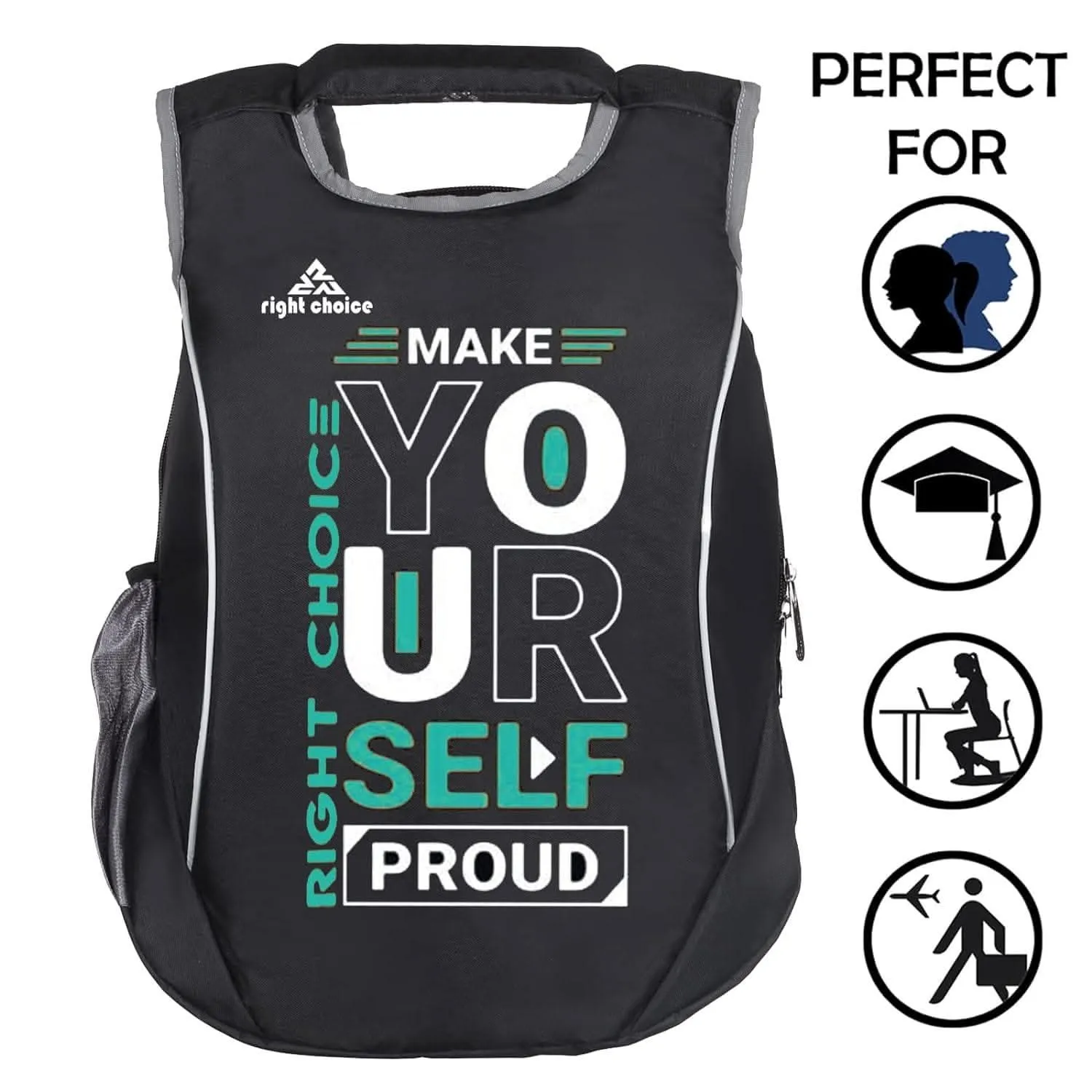 Right choice small 20 l backpack make yours self (black)